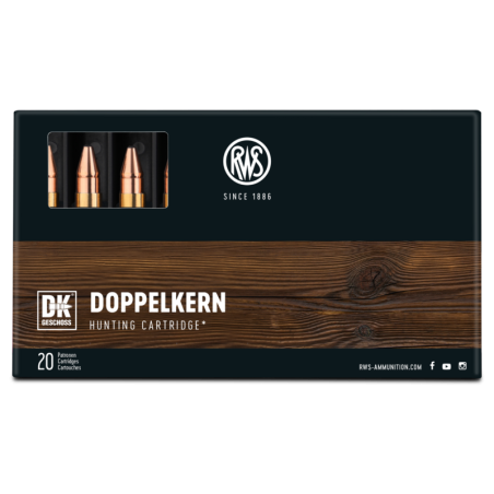 Cartouche RWS calibre 308 WIN DK 10.7g 165grs x20
