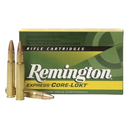Cartouche Remington calibre 308WIN 180grs 11.7g x20