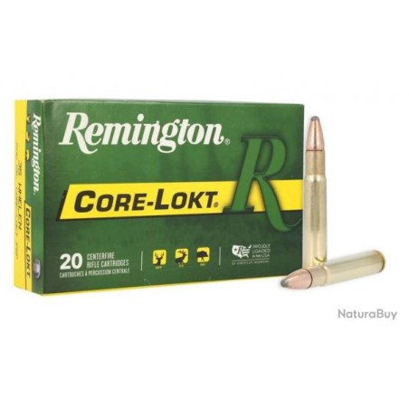 Cartouche Remington calibre 35 WHELEN core-lokt 200grs PSP /20