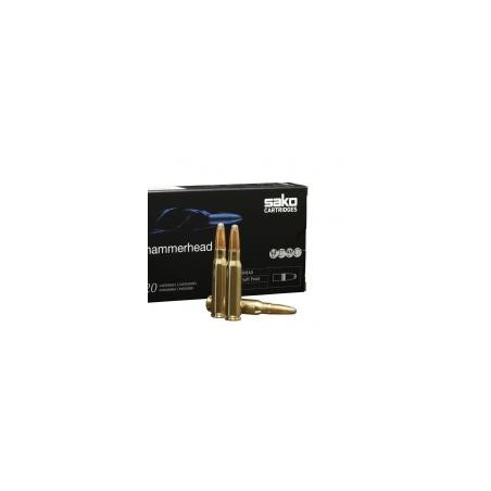 008378 : CARTOUCHES SAKO 9.3X62 HAMMERHEAD SP 18.5GR /20